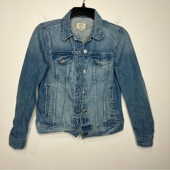 J. Crew jean Jacket size XS - Picture 1 of 6